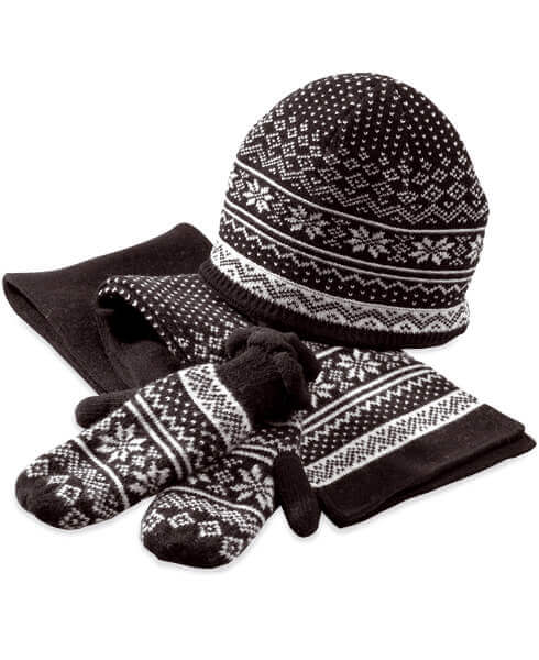 Hats, scarves and other items