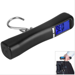 Travel portable luggage suitcase luggage weight digital weighing hook scale - Shipfound