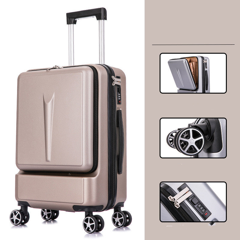Suitcase Large Capacity Universal Wheel Password Trolley Case Women - Shipfound