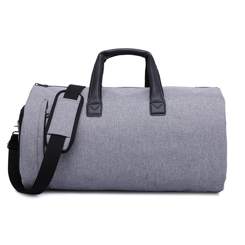 Large-capacity travel bag portable cylinder folding suit bag - Shipfound