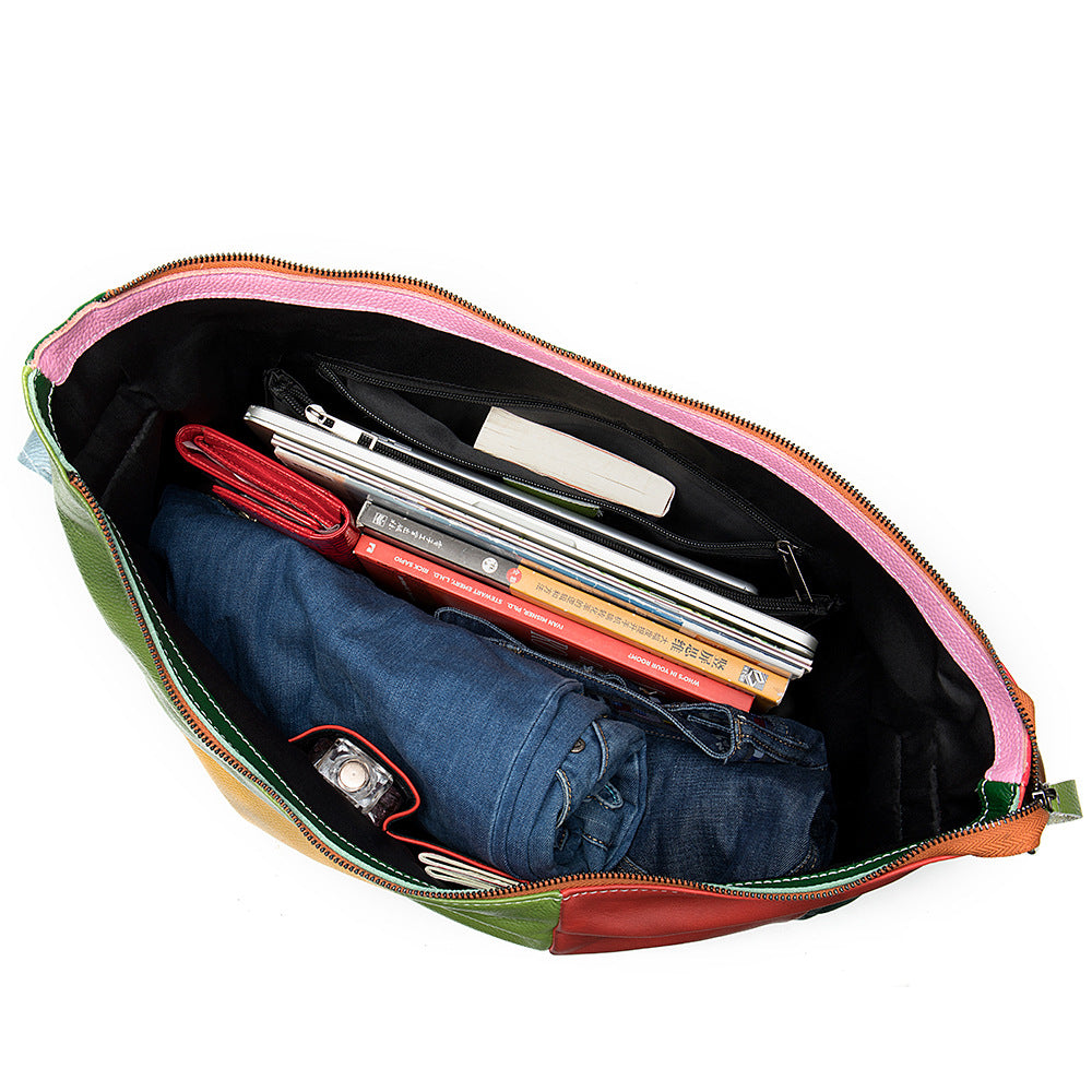 Stitching rubbing travel bag - Shipfound