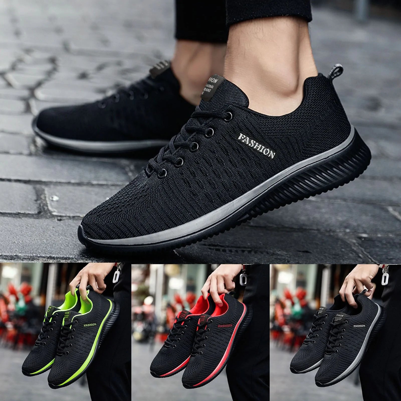 Couples Mesh Sports Shoes - Shipfound