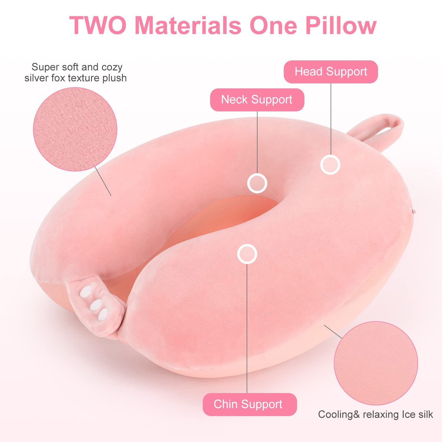 U Shaped Pillow Travel Neck Pillow Memory Foam - Shipfound