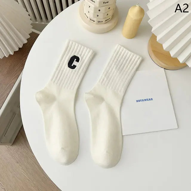 Women Tie-dye Middle Tube Socks - Shipfound