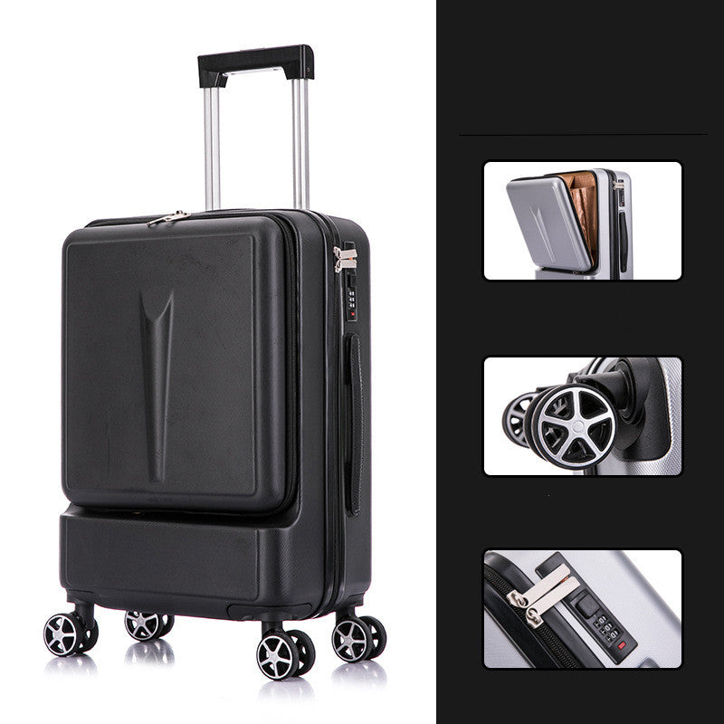Suitcase Large Capacity Universal Wheel Password Trolley Case Women - Shipfound