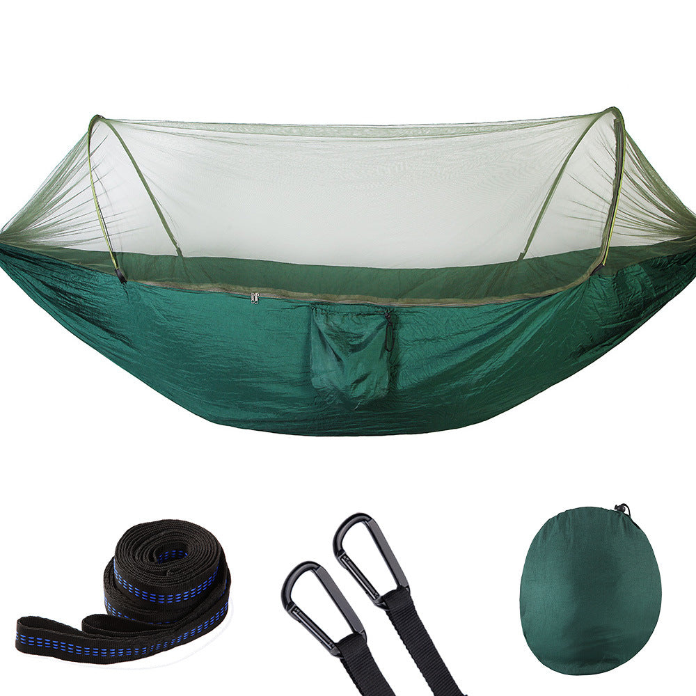 Fully Automatic Hammock With Mosquito Net - Shipfound