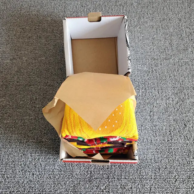 Cozy Pizza-Sushi-Hamburger Socks - Shipfound