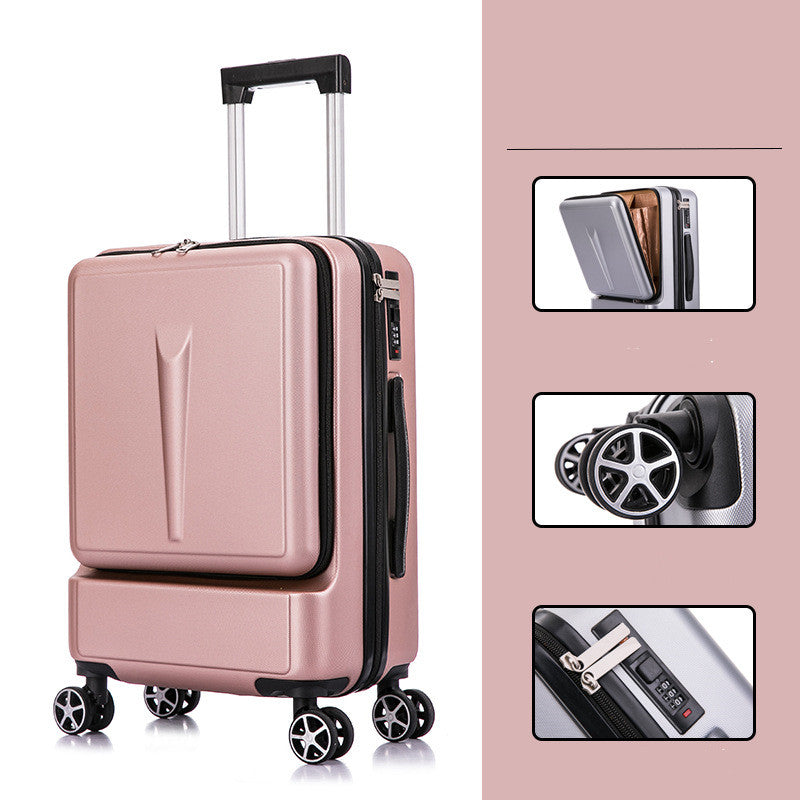 Suitcase Large Capacity Universal Wheel Password Trolley Case Women - Shipfound