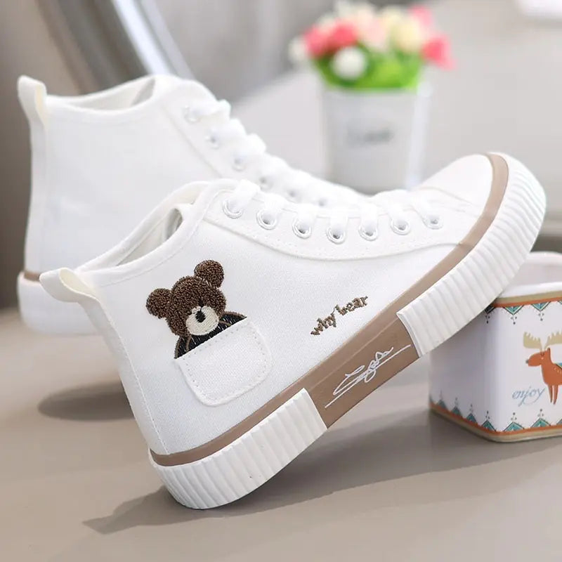 Cute Canvas Sneaker Shoes Women - Shipfound