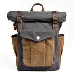 Fashion Simple Canvas Travel Backpack - Shipfound