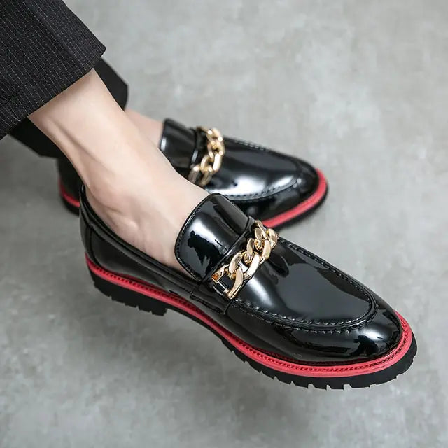 Leather Designer Men's Loafers: Timeless Style Meets Modern Comfort - Shipfound