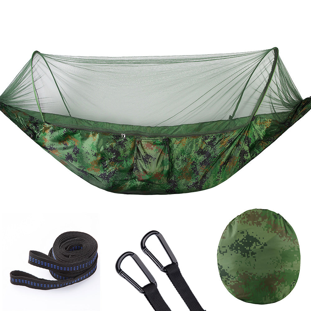 Fully Automatic Hammock With Mosquito Net - Shipfound