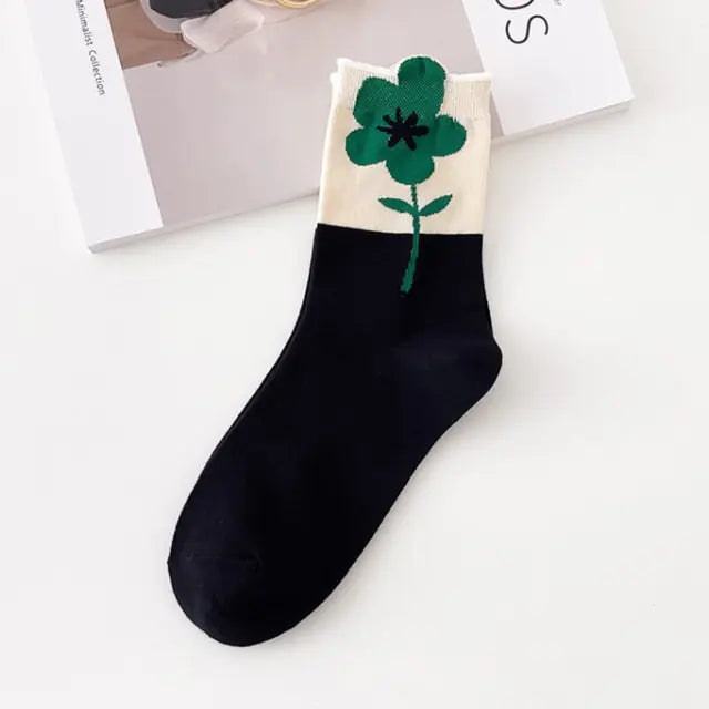 Women Tie-dye Middle Tube Socks - Shipfound
