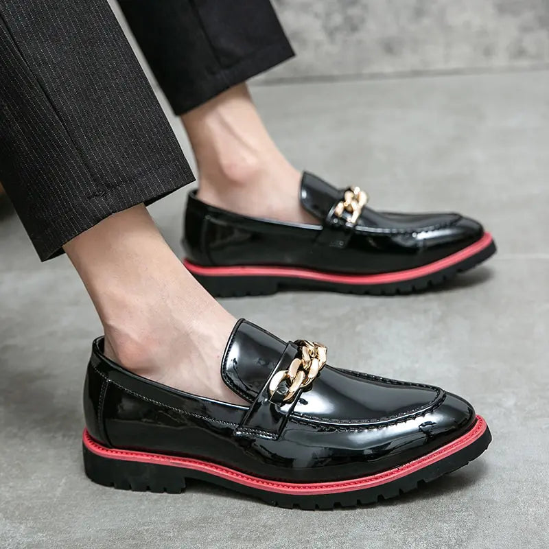 Leather Designer Men's Loafers: Timeless Style Meets Modern Comfort - Shipfound