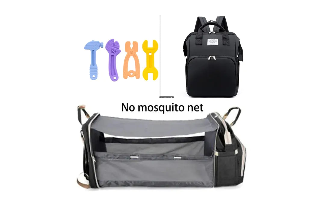 Folding Mommy Bag Folding Crib - Shipfound