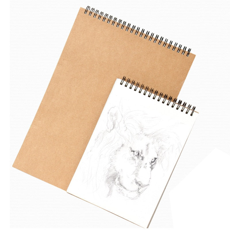 Professional art coil sketch book - Shipfound