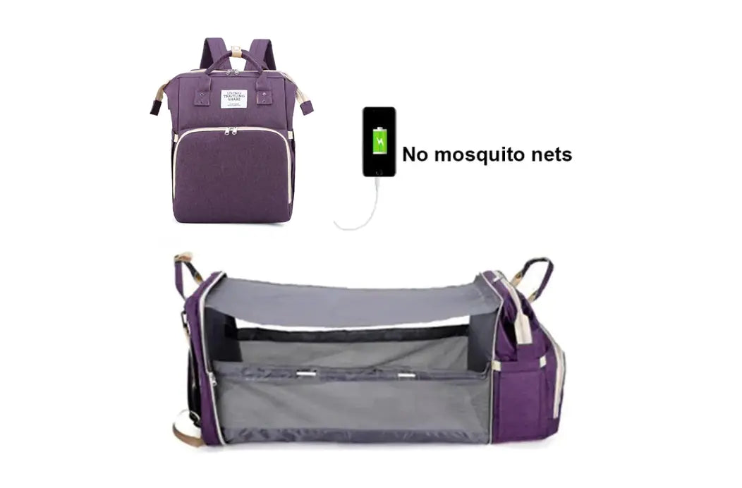 Folding Mommy Bag Folding Crib - Shipfound