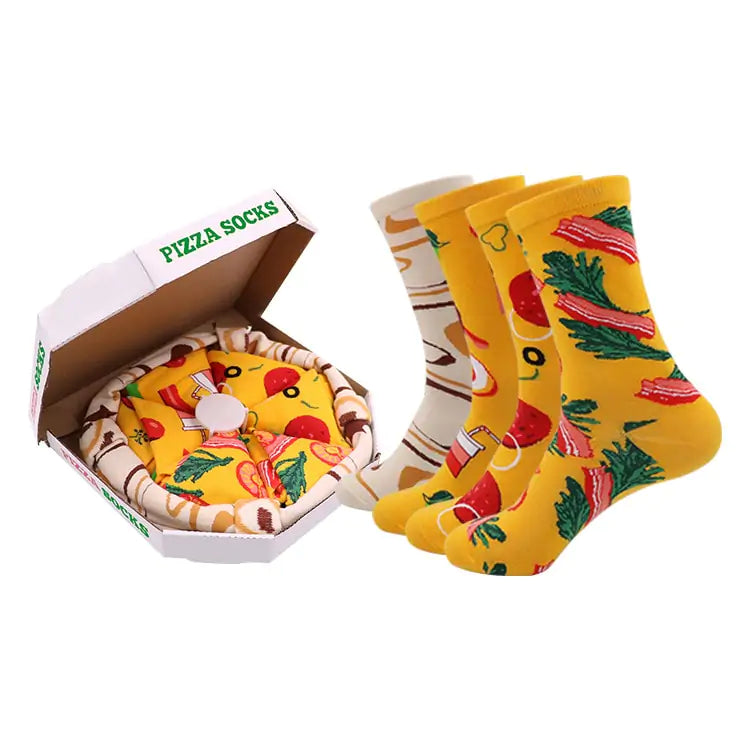 Cozy Pizza-Sushi-Hamburger Socks - Shipfound
