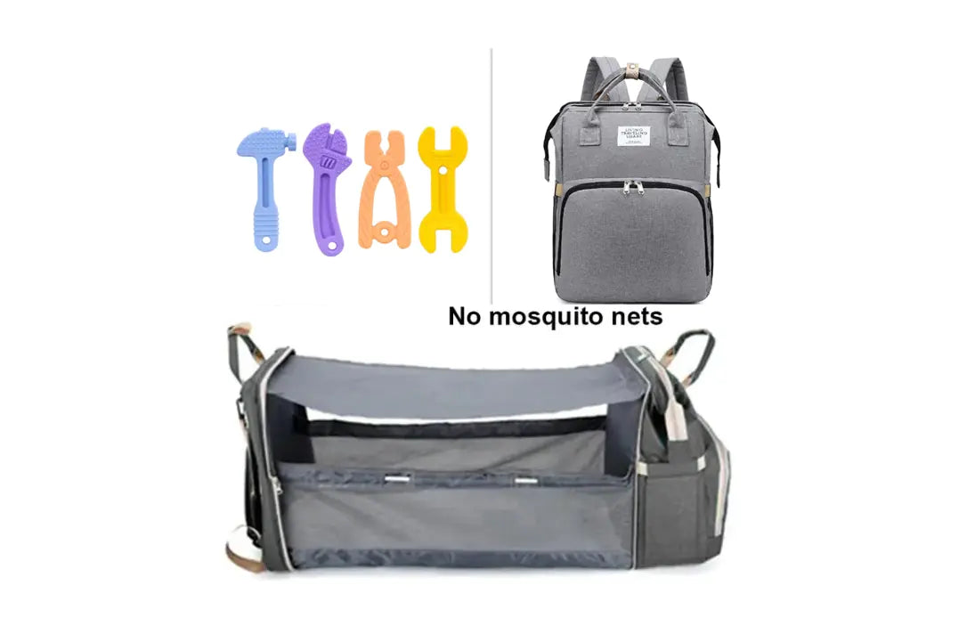 Folding Mommy Bag Folding Crib - Shipfound