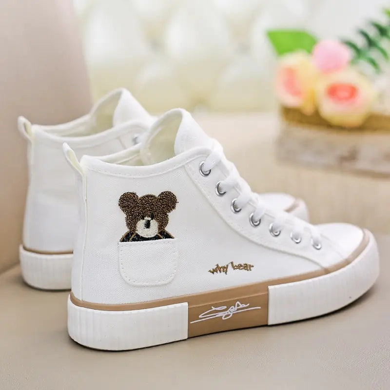 Cute Canvas Sneaker Shoes Women - Shipfound