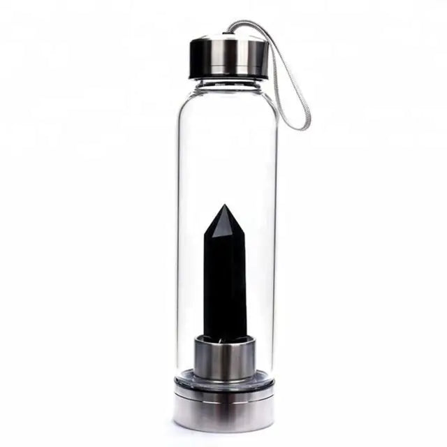 Natural Crystal Stone Water Bottle - Shipfound