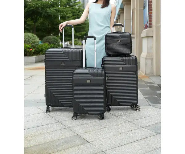 MKF Mykonos Luggage Set by Mia K- 4 pieces - Shipfound