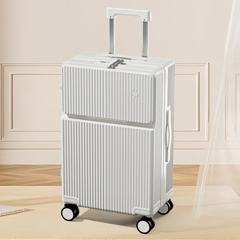 Front Half-opening Multifunctional Carry-on Luggage - Shipfound