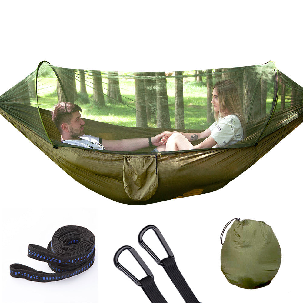 Fully Automatic Hammock With Mosquito Net - Shipfound