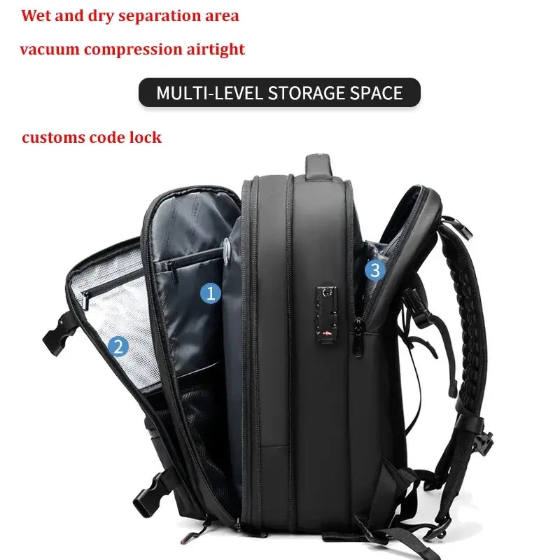 Vacuum Compression Backpack - Shipfound