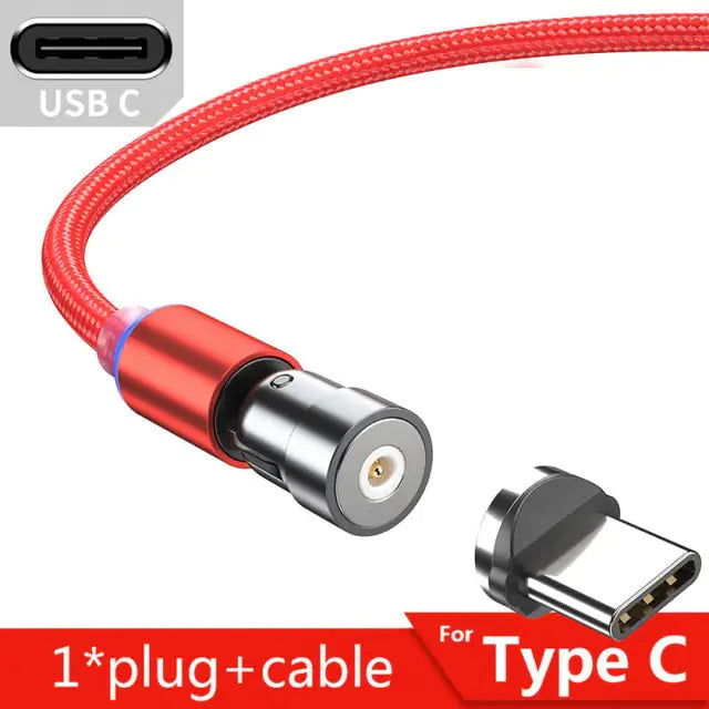 Magnetic Cable For Micro, USB Type C, and IOS Charger Fast Charging - Shipfound