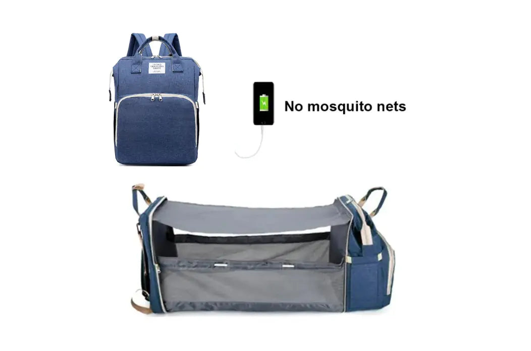 Folding Mommy Bag Folding Crib - Shipfound