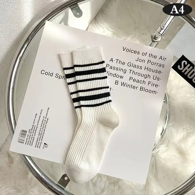 Women Tie-dye Middle Tube Socks - Shipfound