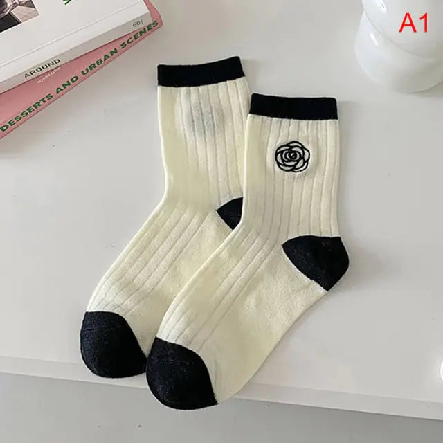 Women Tie-dye Middle Tube Socks - Shipfound