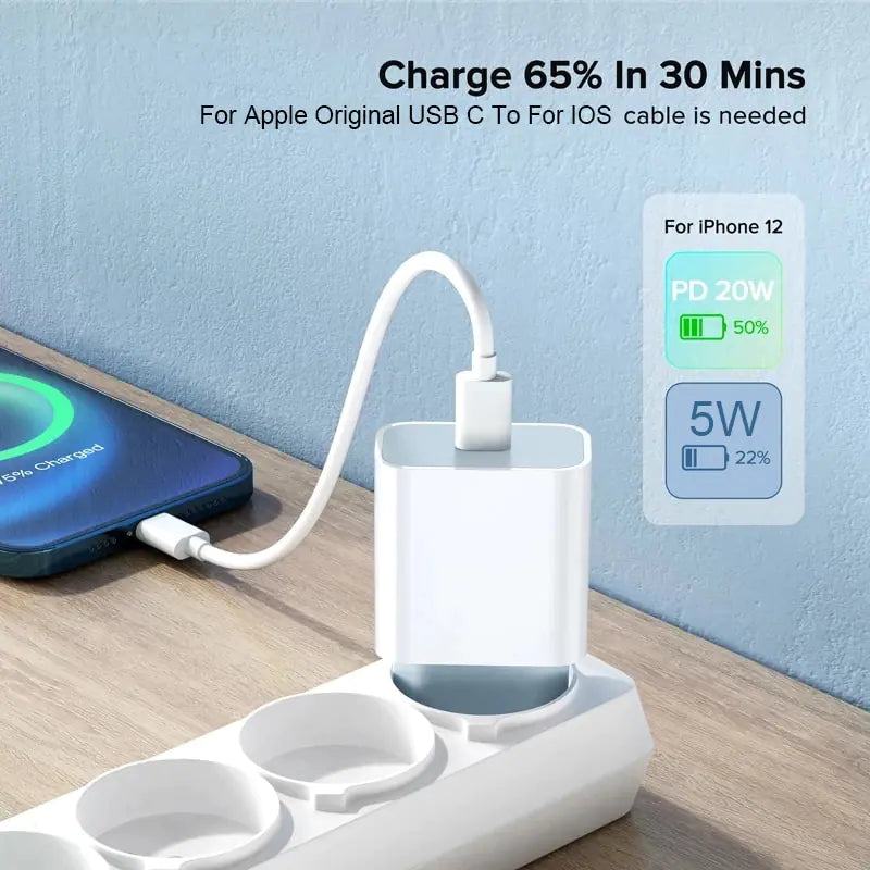 20W Fast Charger For iPhone - Shipfound