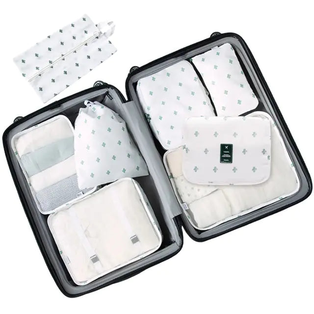 8Pcs/set Large Capacity Travel Organizer - Shipfound
