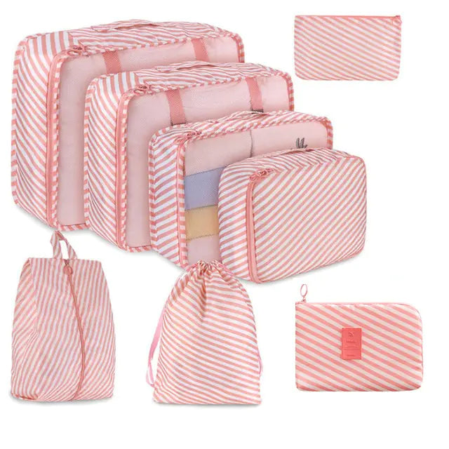 8Pcs/set Large Capacity Travel Organizer - Shipfound