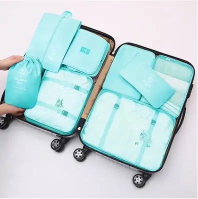 8Pcs/set Large Capacity Travel Organizer - Shipfound